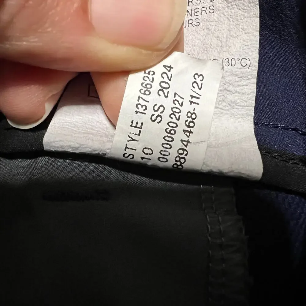 Under Armour Golf Pants Mens 34 x32 Blue Straight Fit Tech Chino 1376625